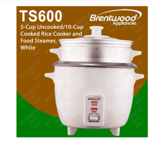 Cooked Rice Cooker and Food Steamer