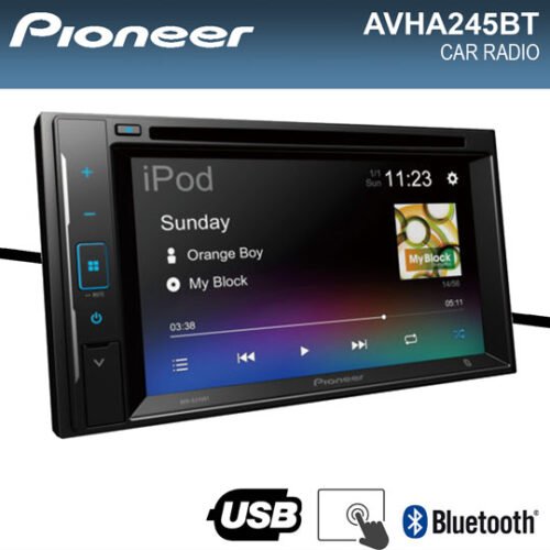 PIONEER CAR DVD RADIO -- DVD / CD & USB & MP3