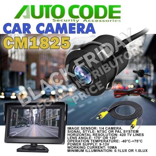CM1825 AUTO CODE CAR CAMERA