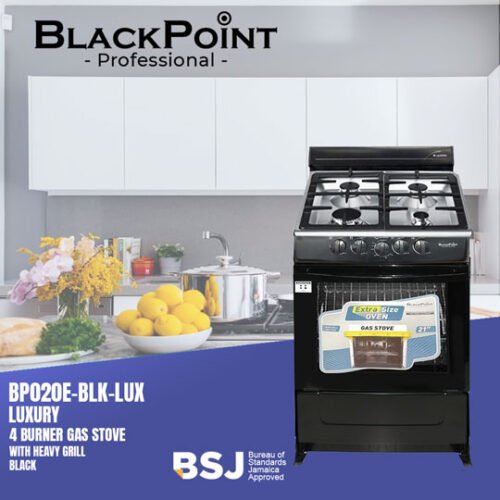 BLACKPOINT STOVE 21" BLK LUXUARY THERMOSTAT BUERO