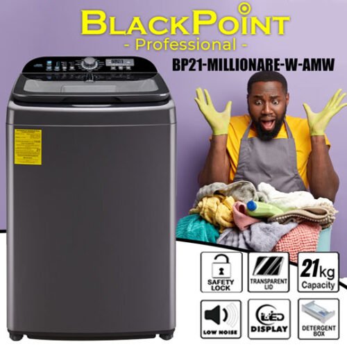 BLACKPOINT SMART WASHER STEEL MILLIONARE SAMSUNG LOOKS