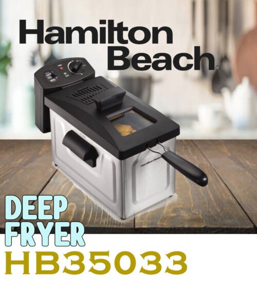 HAMILTON BEACH DEEP FRYER  2.8 LITRE