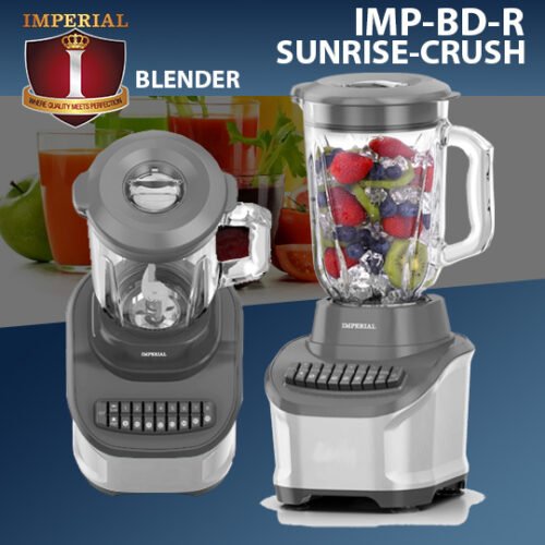 IMPERIAL 16 SPEED BLENDER SUNRISE  GLASS  500 WATTS
