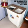 IMPERIAL  DURABLE  TWIN TUB 14 KG  STEEL DRUM