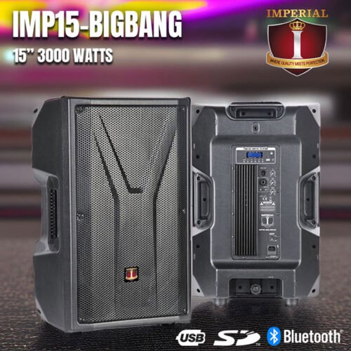 IMPERIAL 15" POWERED  BIG BANG  3000 WATTS