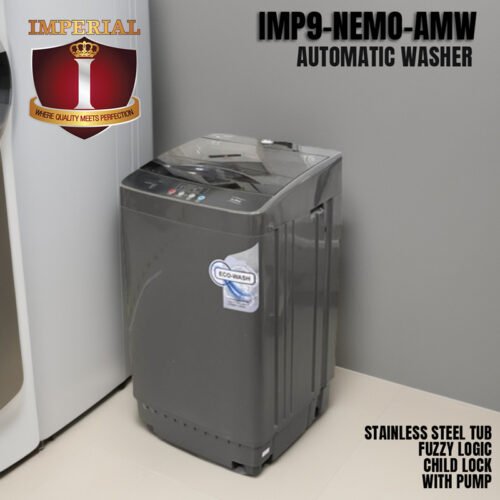 IMPERIAL AUTOMATIC WASHER NEMO 9 KG  STEEL