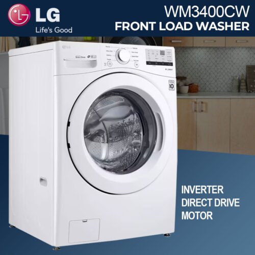 WM3400CW-INVERTER LG FRONT LOADER INVERTER WASHER HUGE 110 VT