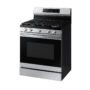 SAMSUNG 30" STOVE GAS 5 BURNER  STEEL  AIRFRY  WIFI