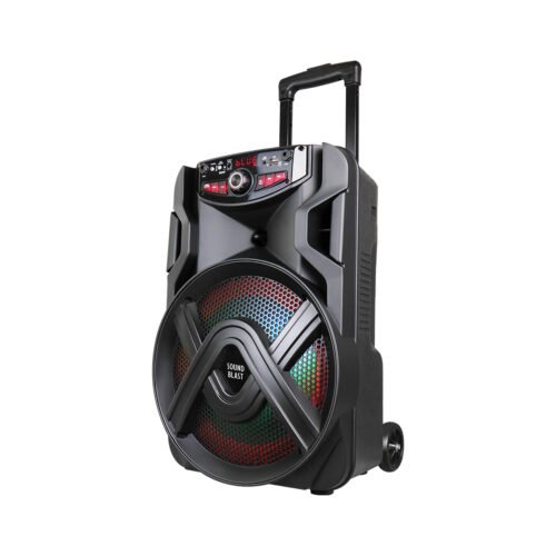 SOUND BLAST 12" SPK  6 HOUR BATTERY  825 WATTS  SHORT BOSS