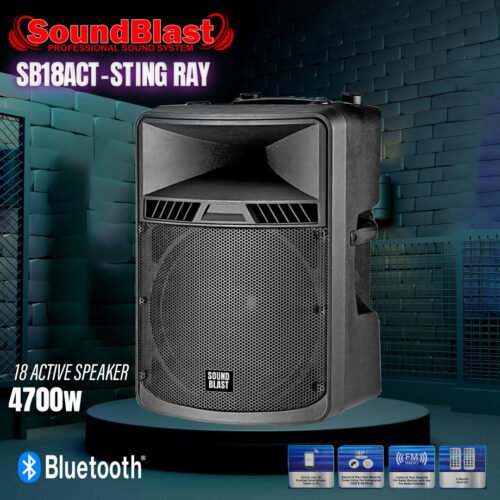 SOUND BLAST 18 INCH  STING RAY BIGGER RASTAMAN  3600 WATTS