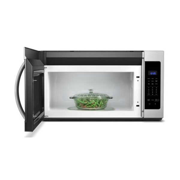 WHIRLPOOL MICROWAVE 1.7 CF S/STEEL OVER THE RANGE + FINGERPRINT RESISTANT