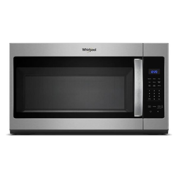 WHIRLPOOL MICROWAVE 1.7 CF S/STEEL OVER THE RANGE + FINGERPRINT RESISTANT