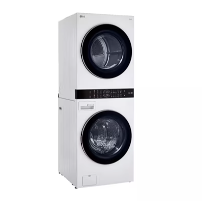 LG WASH TOWER  WHITE  THE BEST  STACKABLE
