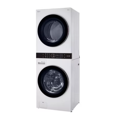 LG WASH TOWER  WHITE  THE BEST  STACKABLE
