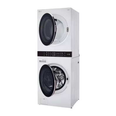 LG WASH TOWER  WHITE  THE BEST  STACKABLE