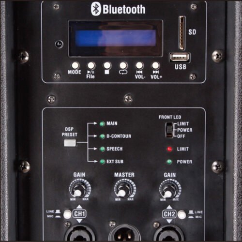 SOUND BLAST 15" DUAL JUSTICE  5200 WATTS