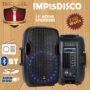 imp15-disco IMPERIAL 15" POWERED SPEAKERS DISCO 2100 WATTS