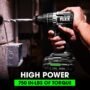 FLEX 24V Brushless Cordless 1/2-Inch 750 In-Lbs Torque 2-Speed Hammer Drill Kit with (2) 2.5Ah Lithium Batteries and 160W Fast Charger - FX1251-2A