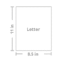 Letter Paper 8.5 x 11 Paper