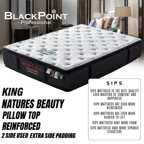 SIPS  BLACKPOINT KING  ORGANIC PADDED + CORNER REENFORCED