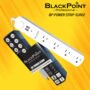 BLACKPOINT POWER STRIP SURGE PROTECTOR