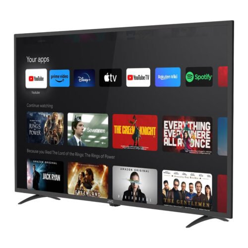 JVC 43" google tv  BILLUTOOTH & VOICE ACTIVATED & NETFLIX