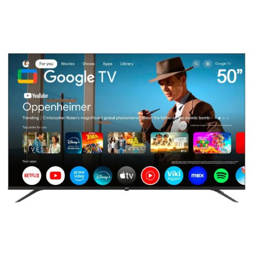 JVC 50" google tv BILLUTOOTH & VOICE ACTIVATED & NETFLIX