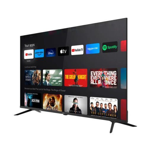 JVC 50" google tv BILLUTOOTH & VOICE ACTIVATED & NETFLIX