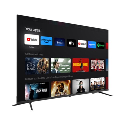 JVC 65" google tv  BILLUTOOTH & VOICE ACTIVATED & NETFLIX
