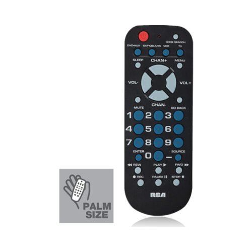 RCA UNIVERSAL REMOTE CONTROL 4 DEVICE FUNCTION