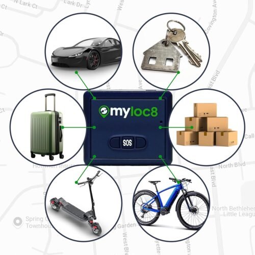 GPS Tracker by Myloc8 Universal GPS Tracker for Vehicles