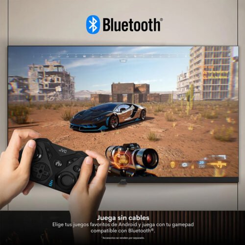JVC 70" google tv  BILLUTOOTH & VOICE ACTIVATED & NETFLIX