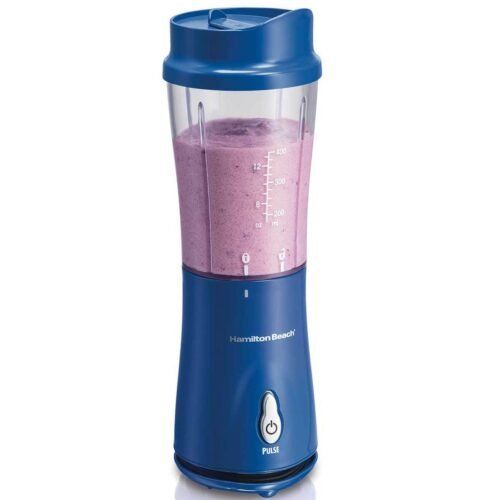 51132-v1 HAMILTON PERSONAL BLENDER HATT SELL 14 OZ BLK - BLUE - RED - WHI