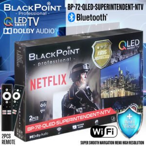 SECURED QLED  PAID SOFTWARE TALKING NETFLIX TV  PROTECTED APPS  ANTIVIRUS  Youtube and many more