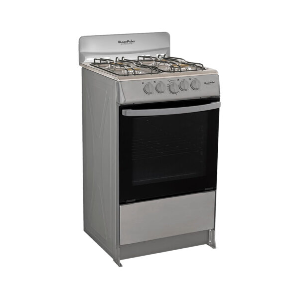 BLACKPOINT STOVE 4 BUR 21" SIL ST THERMOSTAT APPROVED