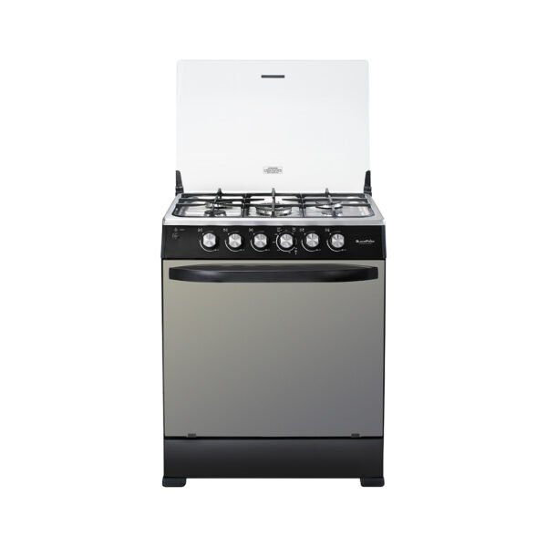 BLACKPOINT STOVE 5 BUR 30" SILVER LUXUARY THICKK  TWIN OVEN