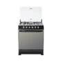 BLACKPOINT STOVE 5 BUR 30" SILVER LUXUARY THICKK  TWIN OVEN