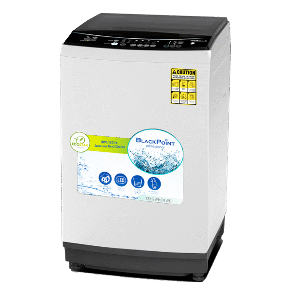 BLACKPOINT WASHER AUTOMATIC  17 KG  RAMBO  WHITE  LED INSIDE