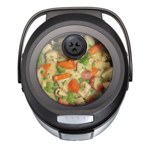 HAMILTON BEACH 4.5QT DIGITAL MULTI COOKER ALL IN 1 STAINLESS STEEL