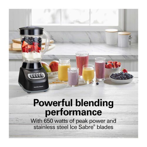 HAMILTON BEACH BLENDER 48OZ SMOOTHIE 10 SPEED BLENDER