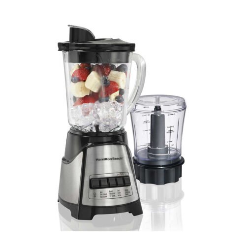 HAMILTON BEACH BLENDER 40 OZ WITH FOOD CHOPPER 12 OPTIONS