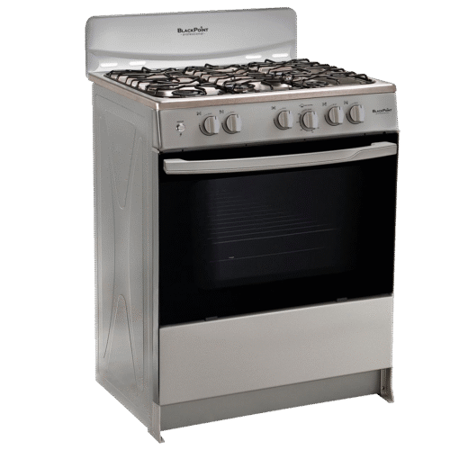 BLACKPOINT STOVE 5 BUR 30" SILVER BUERO APPROVED