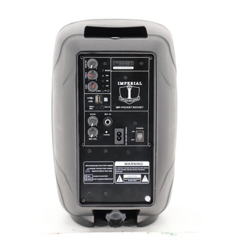 IMPERIAL 8" POWERED 250 WTS 6 HOUR BATTERY  FREEE MIC