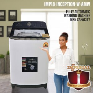 IMPERIAL 18 KG AUTOMATIC WASHER 2025 MODEL CHECK OUT  INCEPTION WHITE