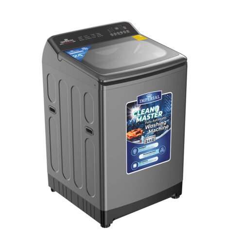 IMPERIAL 24 KG FULLY AUTOMATIC WASHER  STALLION DRUM  STEEL  LOW AMPS
