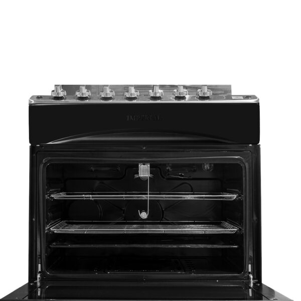 IMPERIAL STAR STOVE  MIDDLE SUPER POWER BURNER BERY HEAVY DUTY 5 BUR 31"