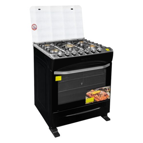 IMPERIAL STAR STOVE  MIDDLE SUPER POWER BURNER BERY HEAVY DUTY 5 BUR 31"