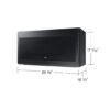 SAMSUNG MICROWAVE 2.2 CF S/STEEL OVER  BIGGEST OVER RANGE