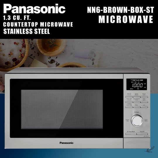 PANASONIC RB MICROWAVE 1.3 CB (R.B. AAAAA+ QUALITY)  STEEL