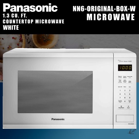 PANASONIC RB MICROWAVE  SC INVERTER 1.3 CB( R.B ) STEE